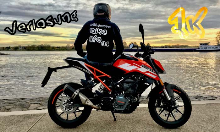 hoodie 1K RS review, Merchendise, KTM DUKE 125 2017, Verlosung, Gewinnspiel