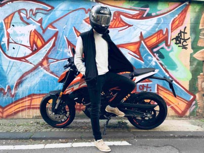 Heizweste Motorrad, Motorradheiweste, Winter Heizweste, Motorradweste Winter